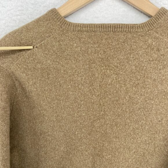 BRAEMAR Sweater Womens S Pure Lambswool Long Sleeve Pullover Brown Scotland Vtg - Picture 16 of 16